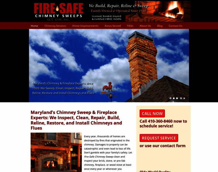 Firesafechimney.com thumbnail