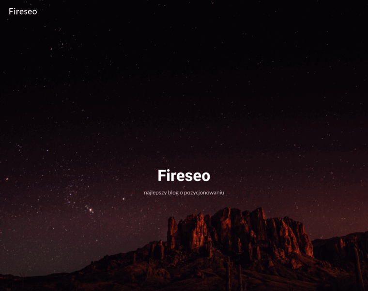 Fireseo.pl thumbnail