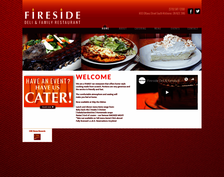 Fireside-deli.com thumbnail