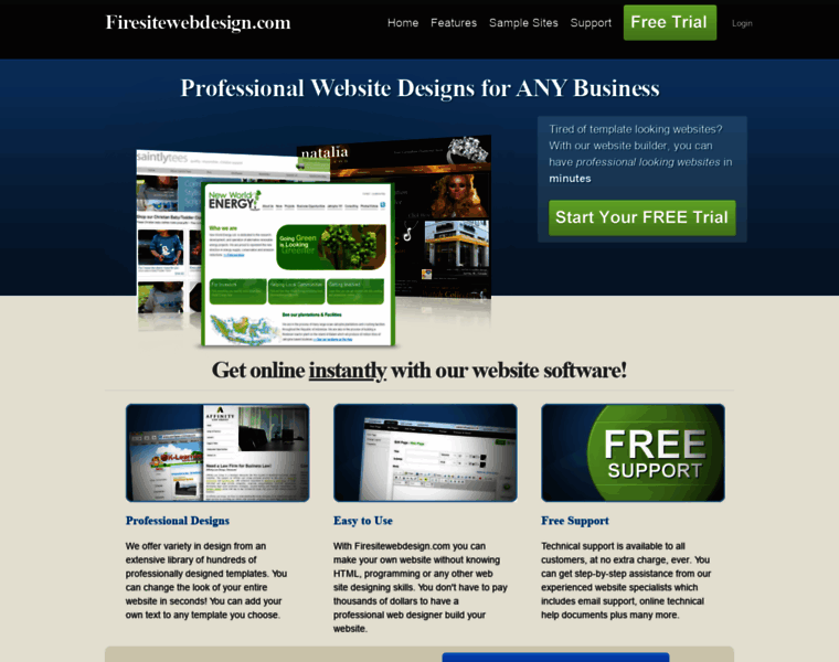 Firesitewebdesign.com thumbnail