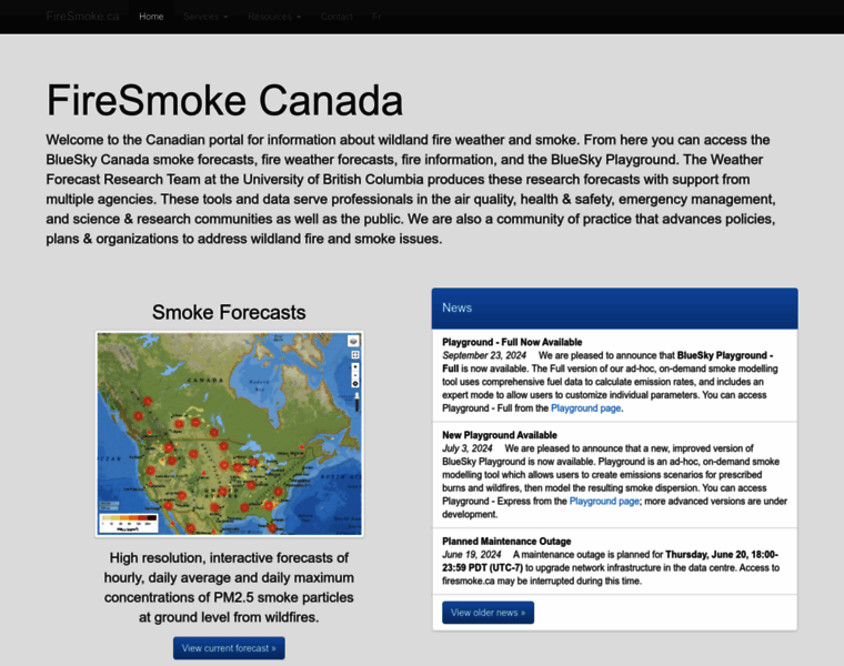 Firesmoke.ca thumbnail