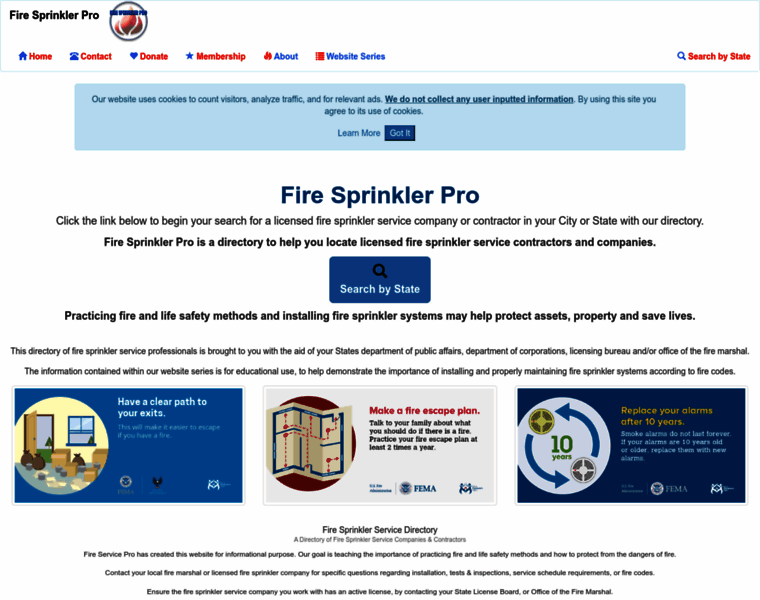 Firesprinklerpro.com thumbnail