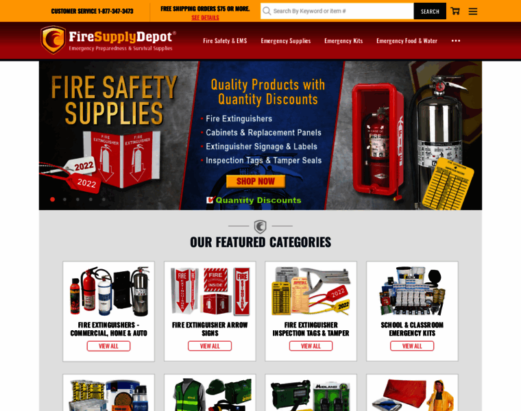Firesupplydepot.com thumbnail