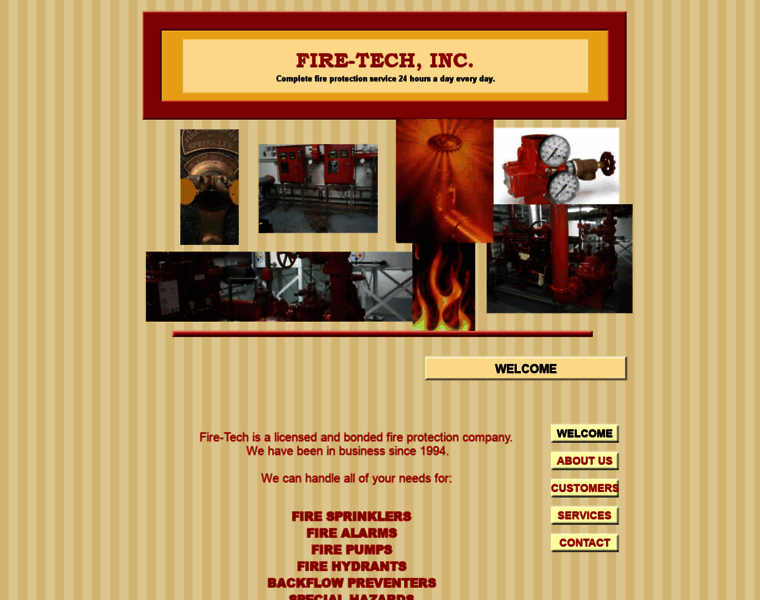 Firetech-inc.com thumbnail