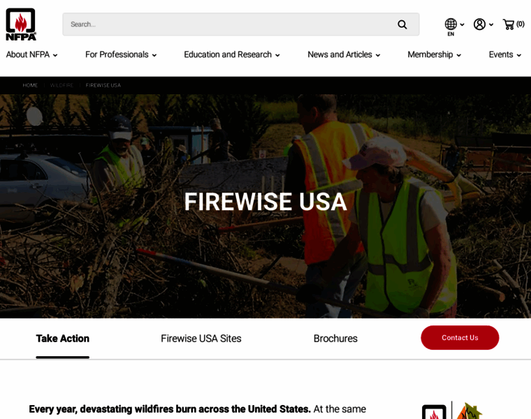 Firewise.org thumbnail