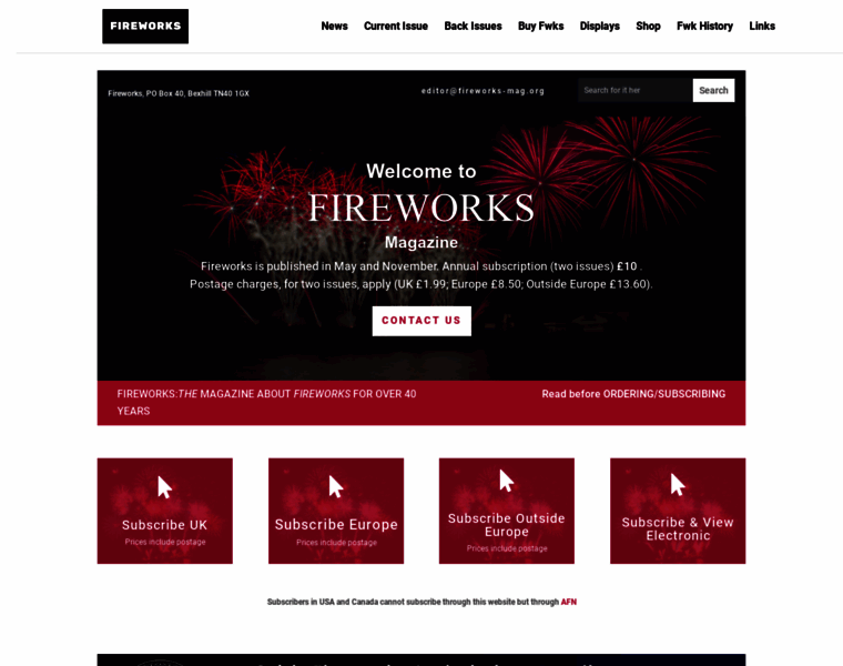 Fireworks-mag.org thumbnail