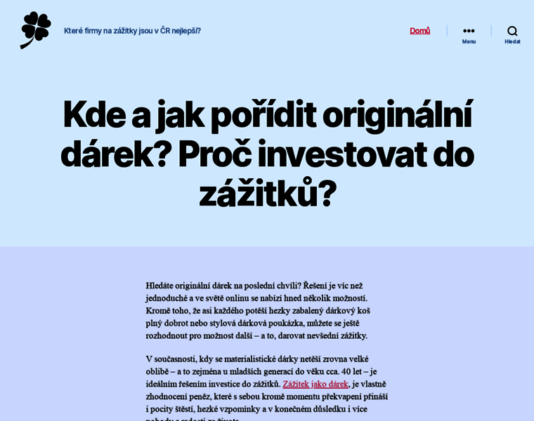 Firma-na-zazitky.cz thumbnail