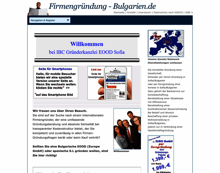 Firmengruendung-bulgarien.de thumbnail