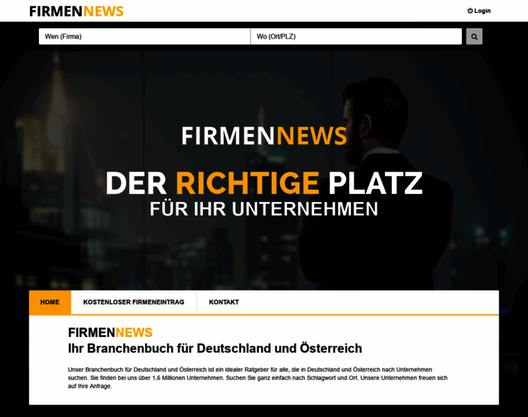 Firmennews.de thumbnail