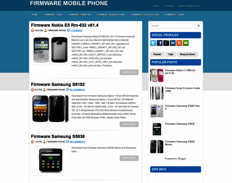 Firmware-sony.blogspot.com thumbnail