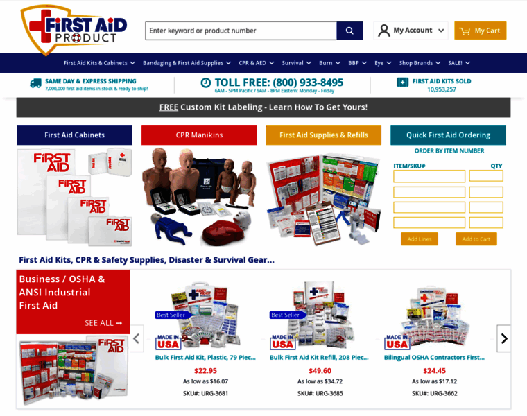 First-aid-product.com thumbnail