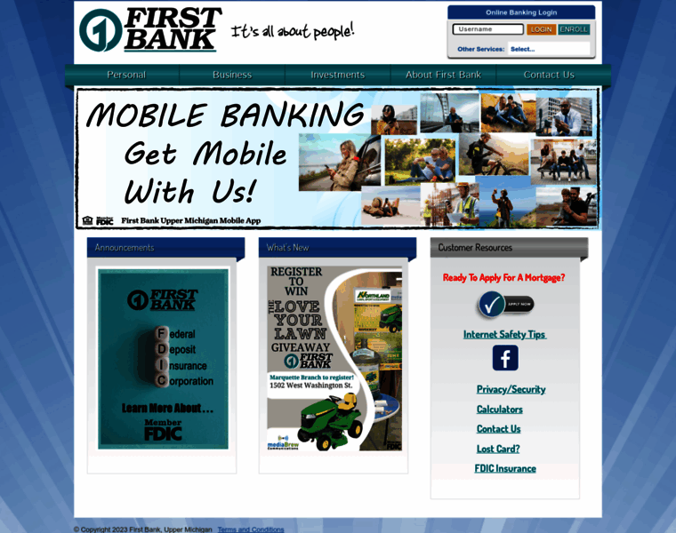 First-bank.com thumbnail