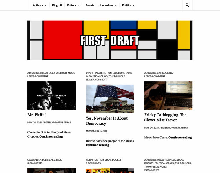 First-draft.com thumbnail