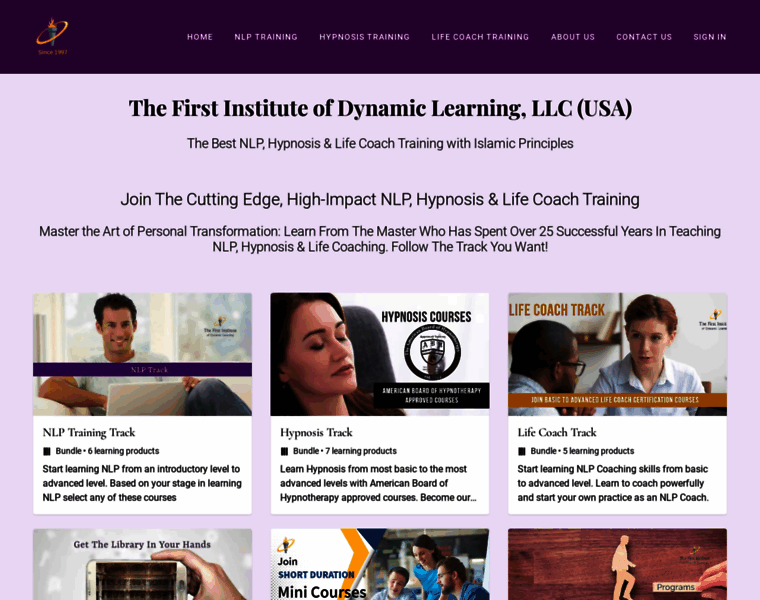 First-institute.com thumbnail