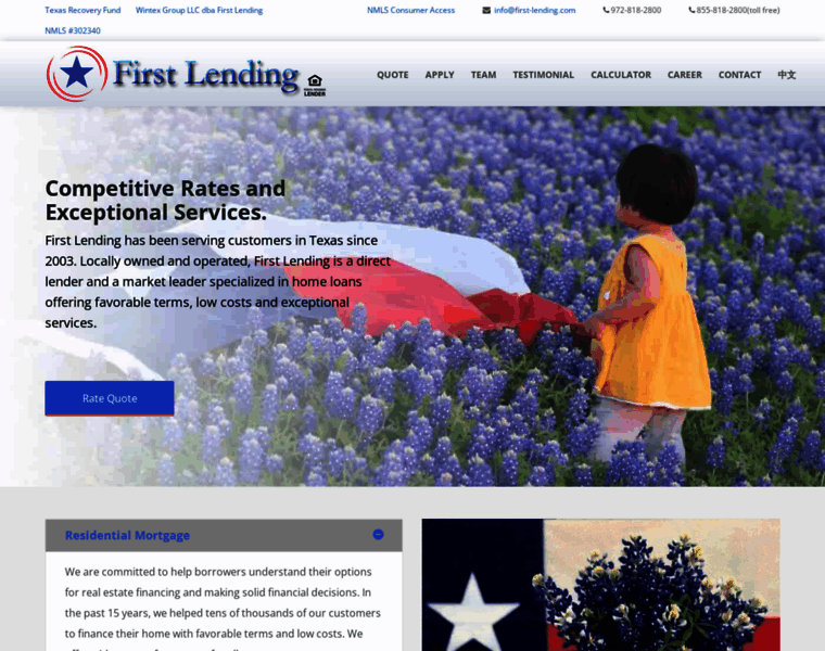 First-lending.com thumbnail
