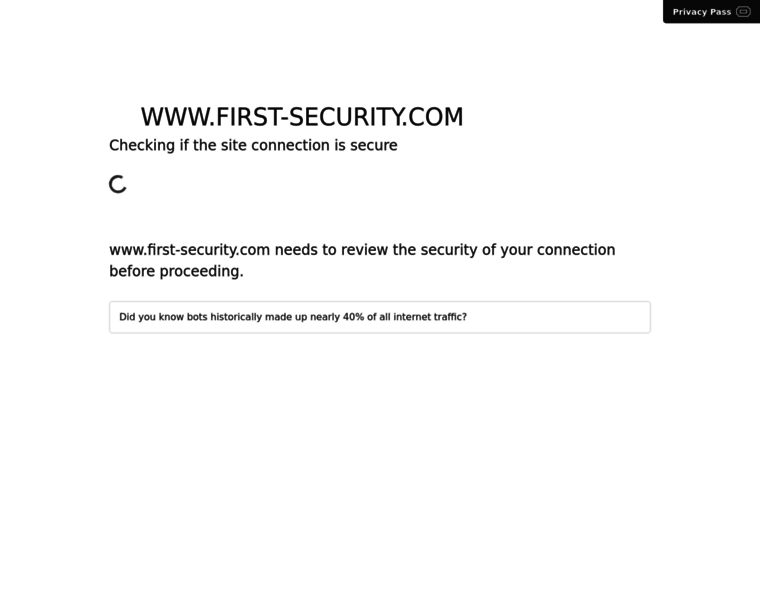 First-security.com thumbnail