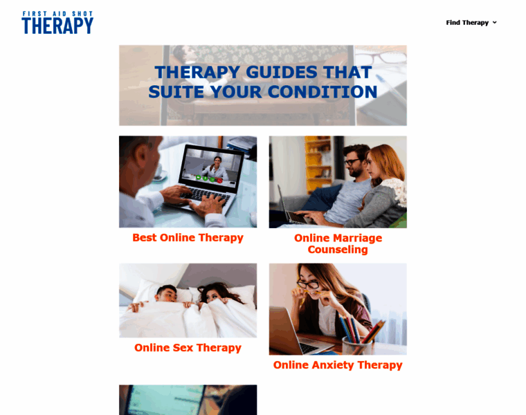 Firstaidshottherapy.com thumbnail