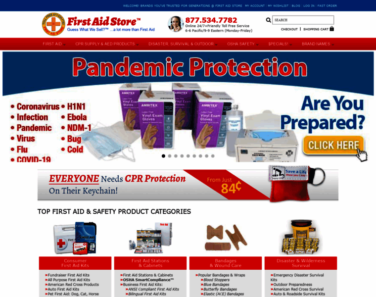 Firstaidstore.com thumbnail