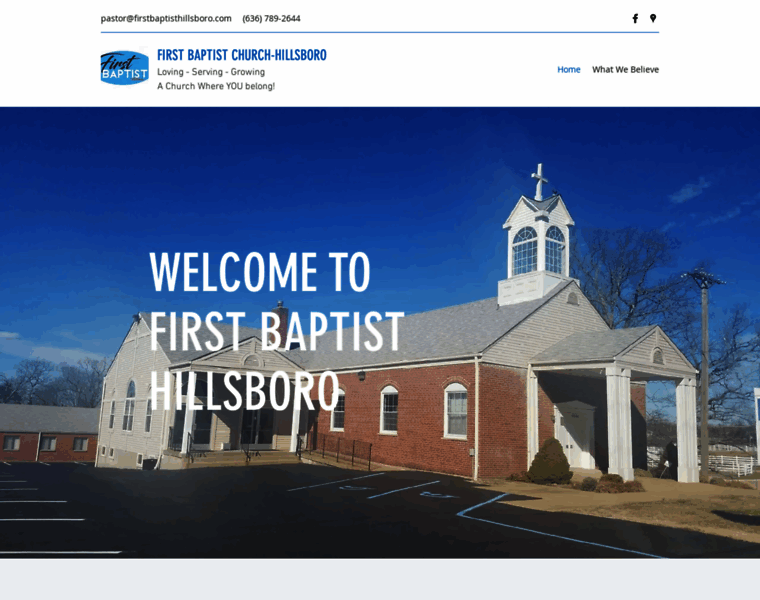 Firstbaptisthillsboro.com thumbnail