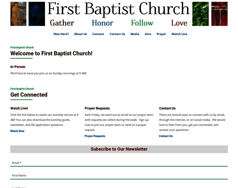 Firstbaptistrichmond.com thumbnail