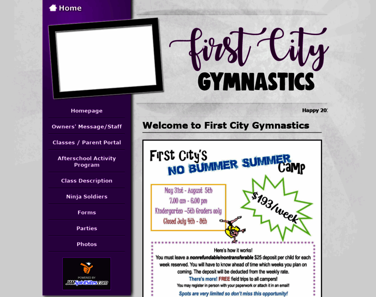 Firstcitygymnastics.com thumbnail
