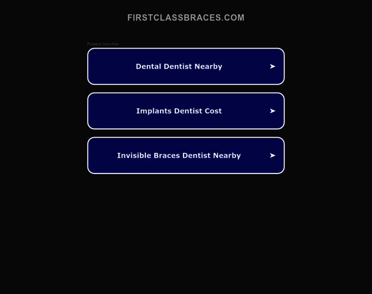 Firstclassbraces.com thumbnail