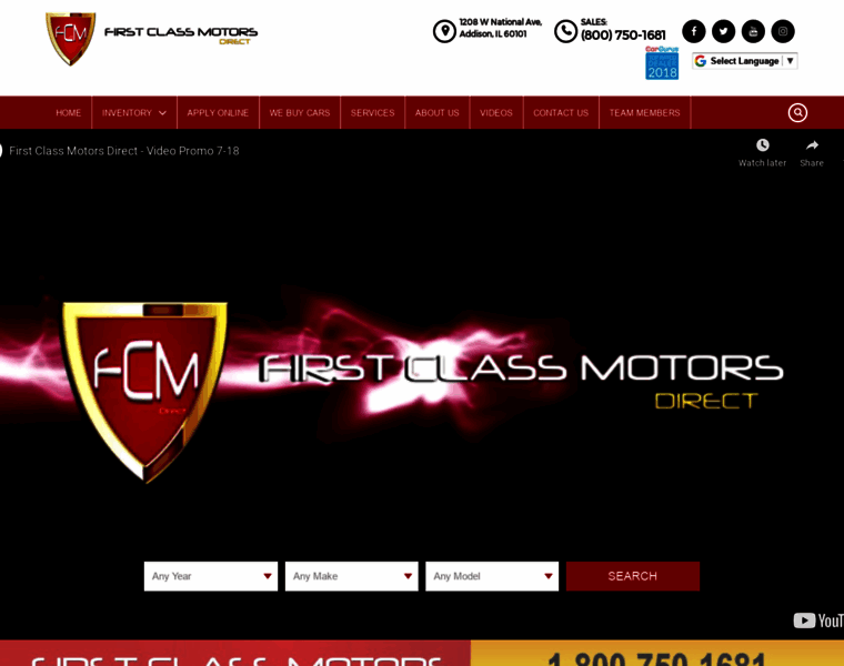 Firstclassmotorsdirect.com thumbnail