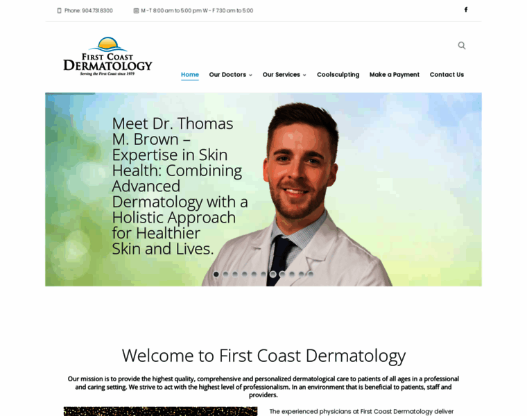 Firstcoastdermatology.com thumbnail