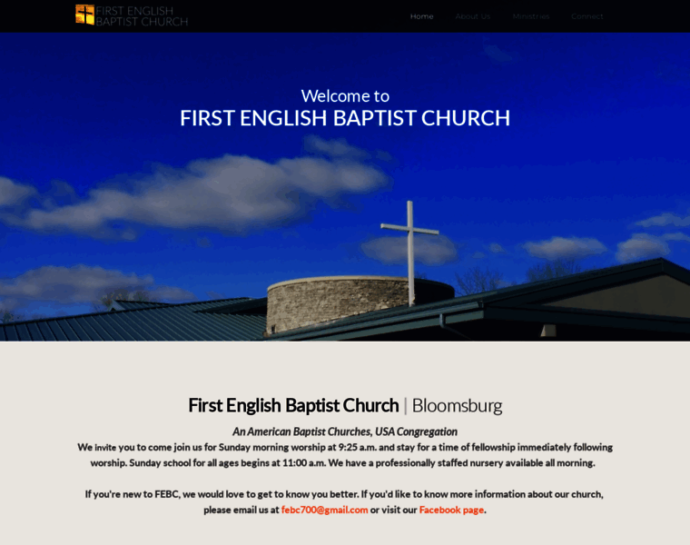 Firstenglishbaptist.org thumbnail