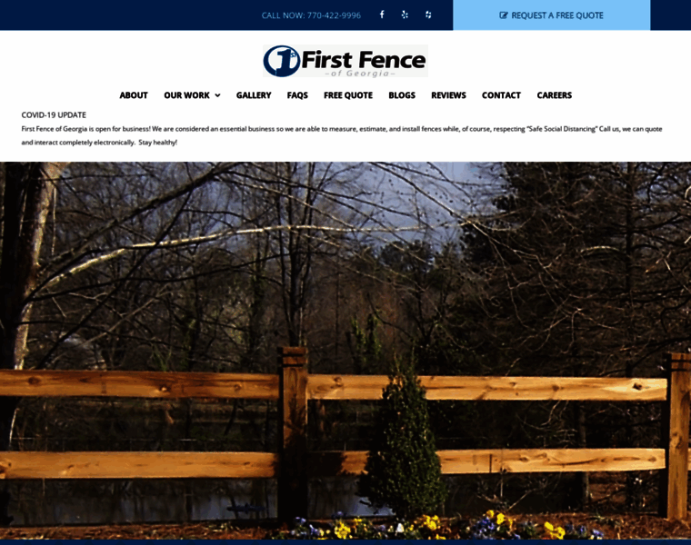 Firstfence.com thumbnail