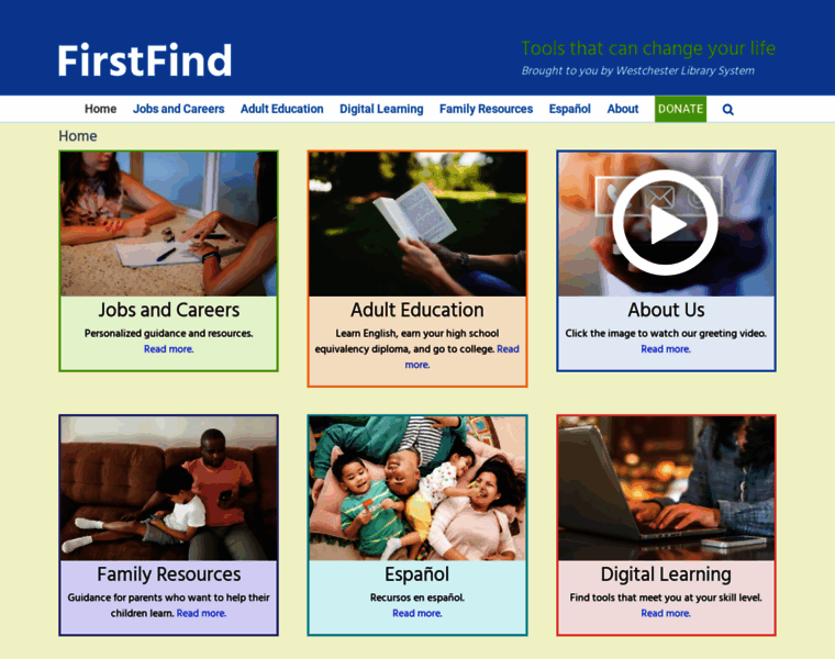 Firstfind.org thumbnail