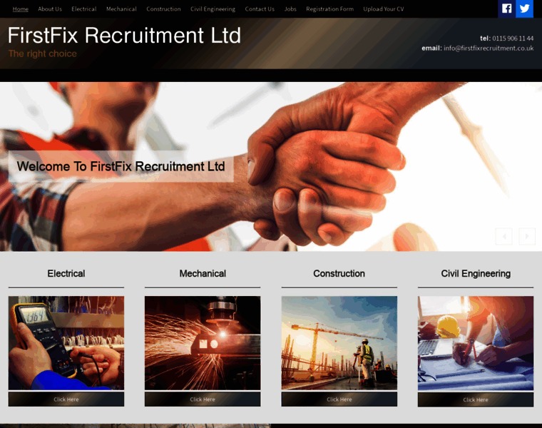Firstfixrecruitment.co.uk thumbnail