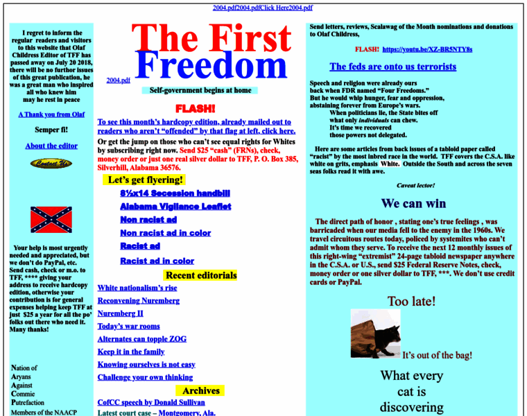 Firstfreedom.net thumbnail