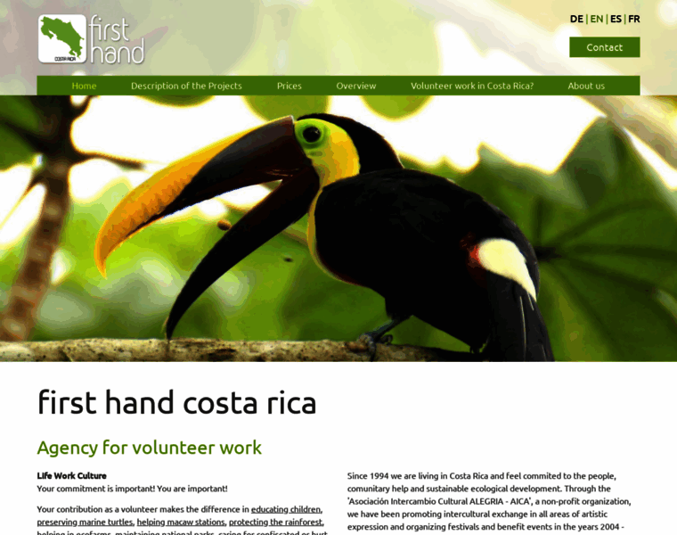 Firsthand-costarica.com thumbnail