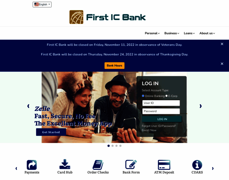 Firsticbank.com thumbnail