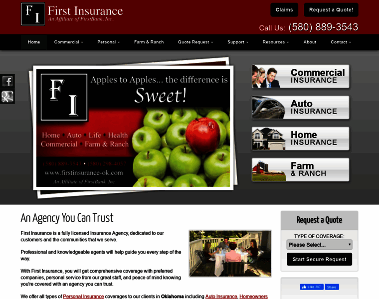 Firstinsurance-ok.com thumbnail
