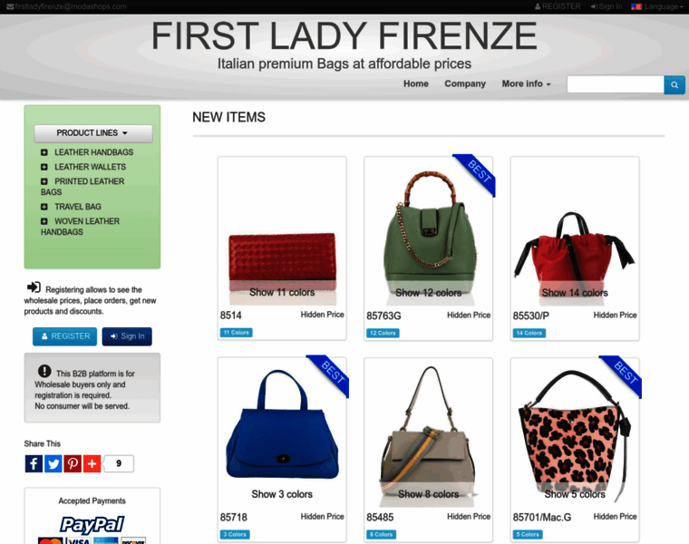 Firstladyfirenze.com thumbnail
