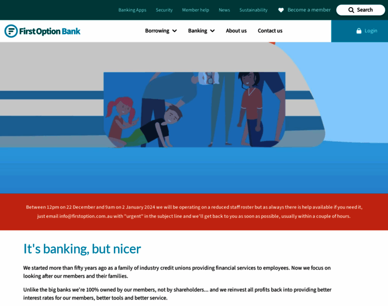 Firstoptionbank.com.au thumbnail