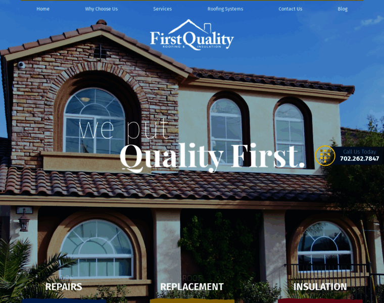 Firstqualityroof.com thumbnail