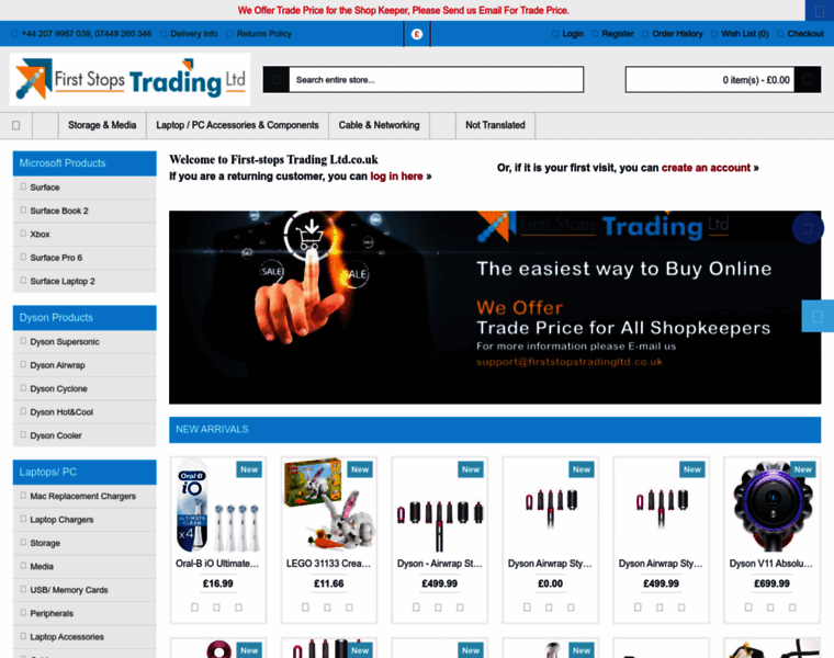 Firststopstradingltd.co.uk thumbnail