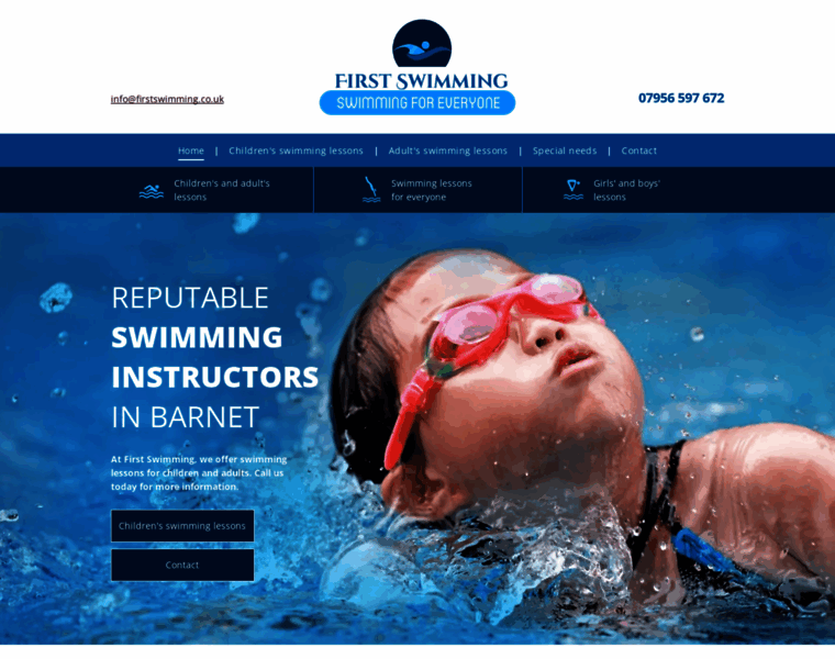 Firstswimming.co.uk thumbnail
