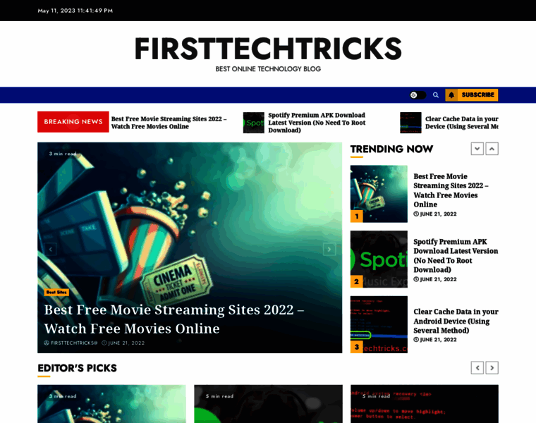 Firsttechtricks.com thumbnail