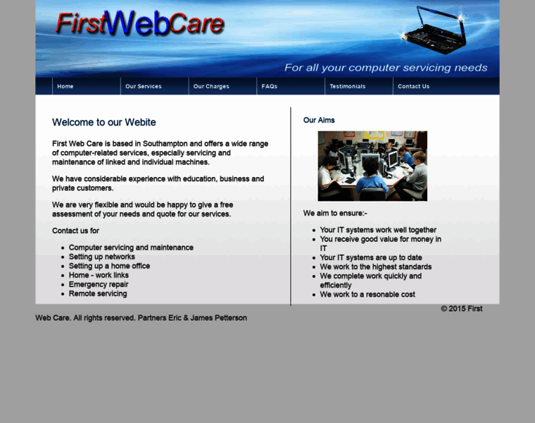 Firstwebcare.com thumbnail