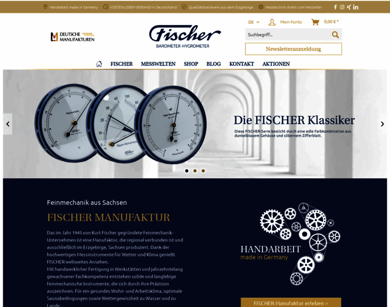 Fischer-barometer.de thumbnail