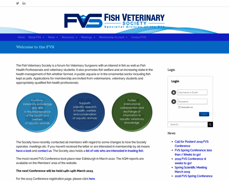 Fish-vet-society.org.uk thumbnail