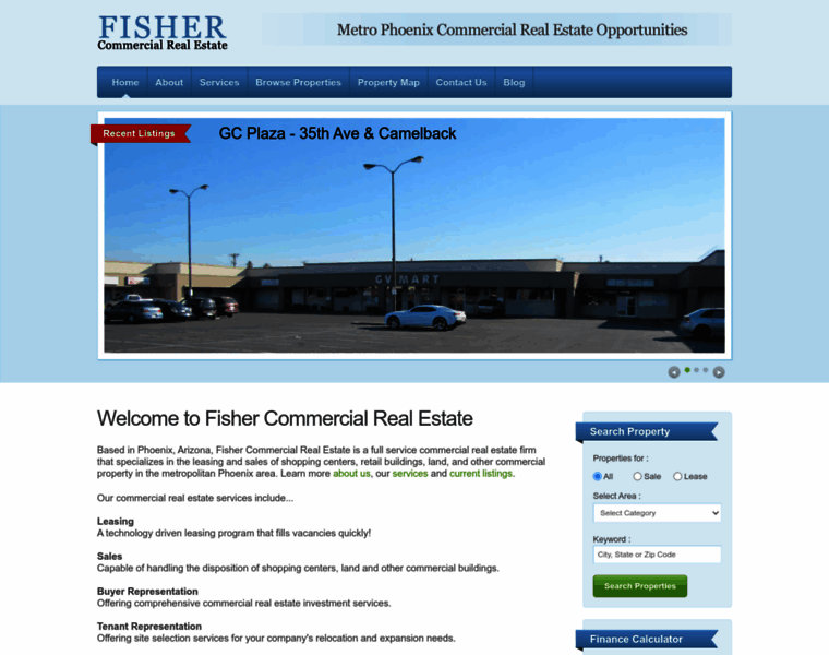 Fishercommercial.com thumbnail