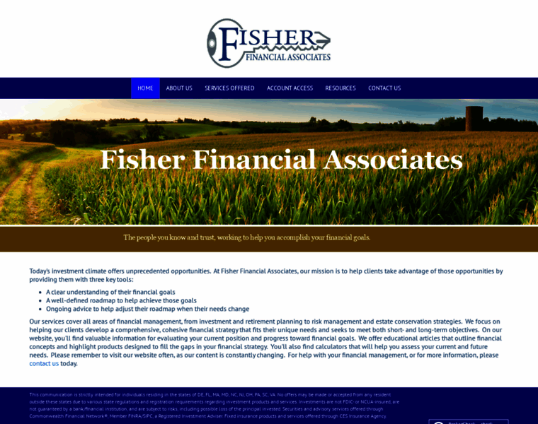 Fisherfinancialassociates.com thumbnail
