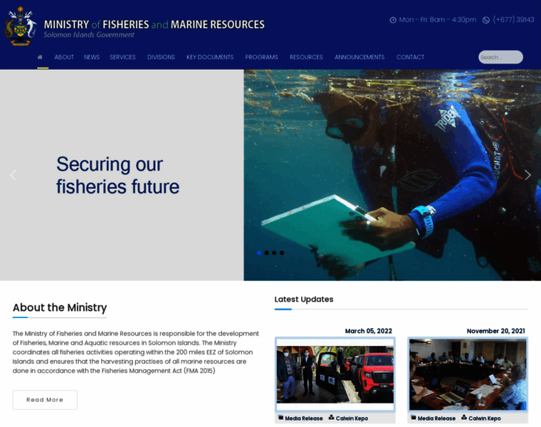 Fisheries.gov.sb thumbnail