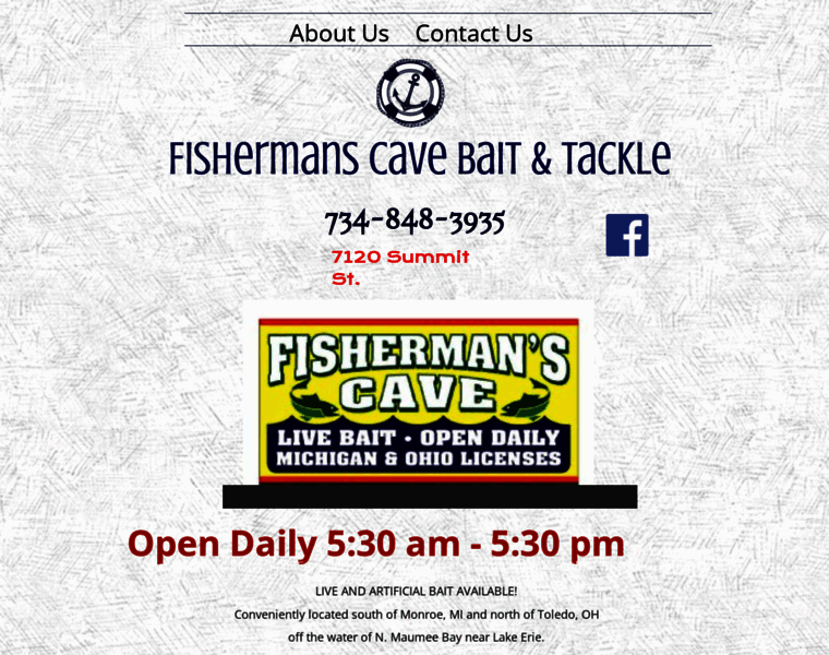 Fishermanscave.com thumbnail