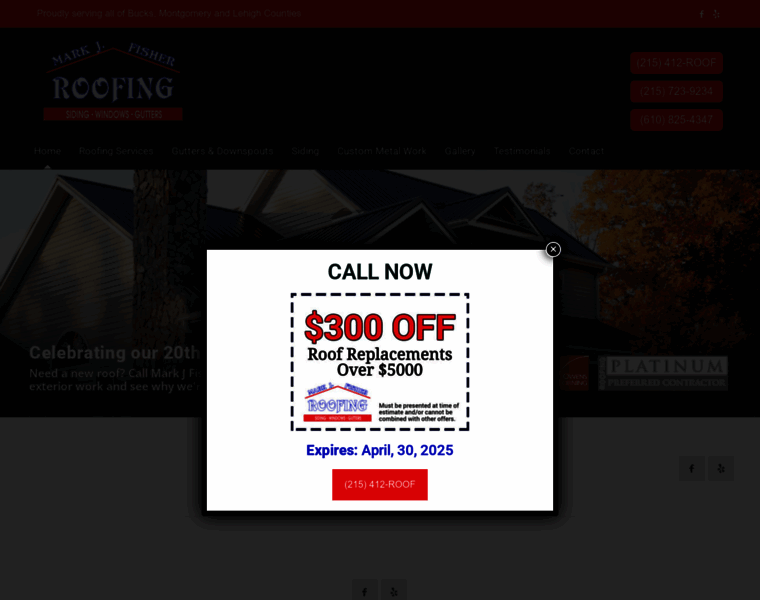 Fisherroofing.biz thumbnail Fisherroofing.biz thumbnail
